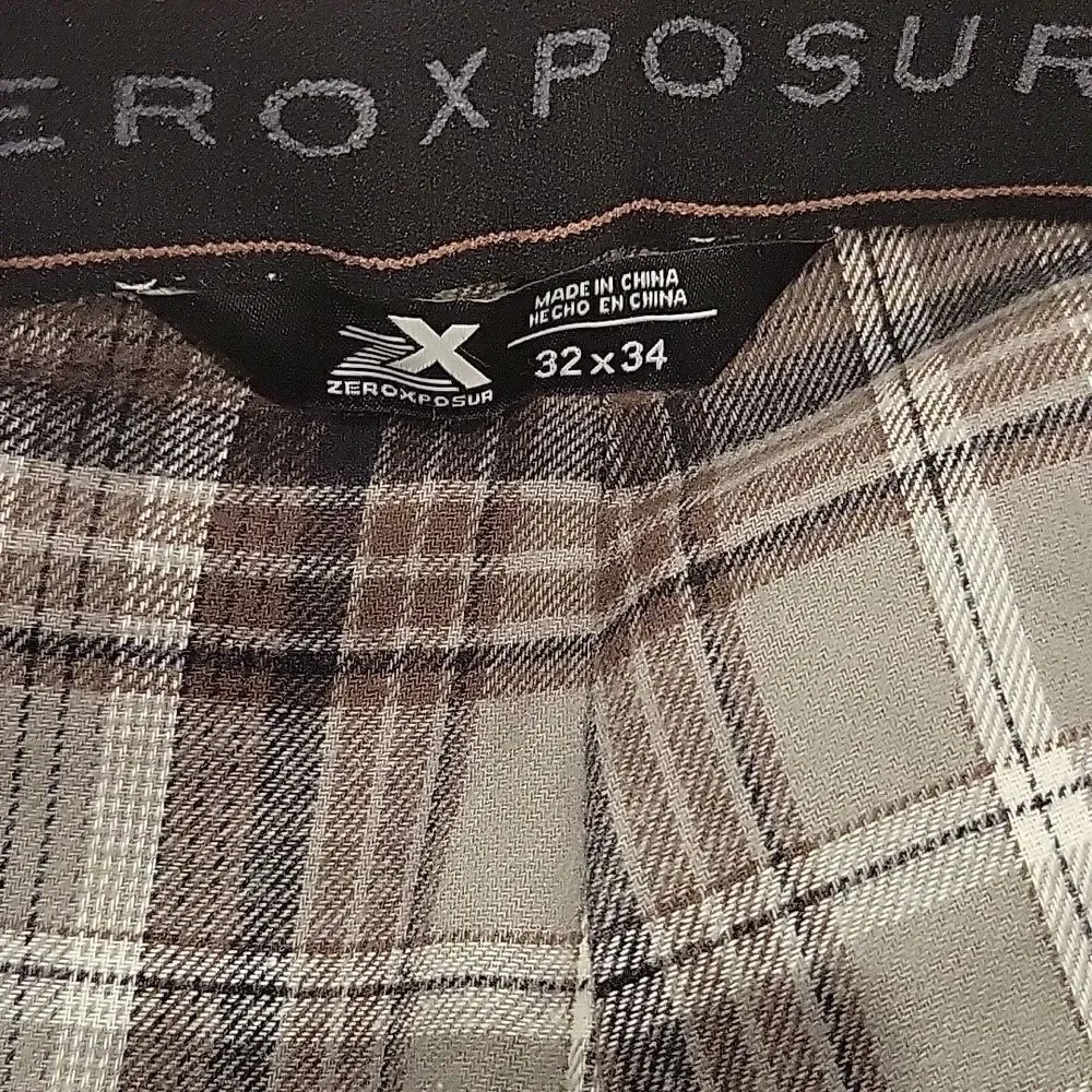 Zeroxposur Flannel-Lined Cargo Pants 32×34